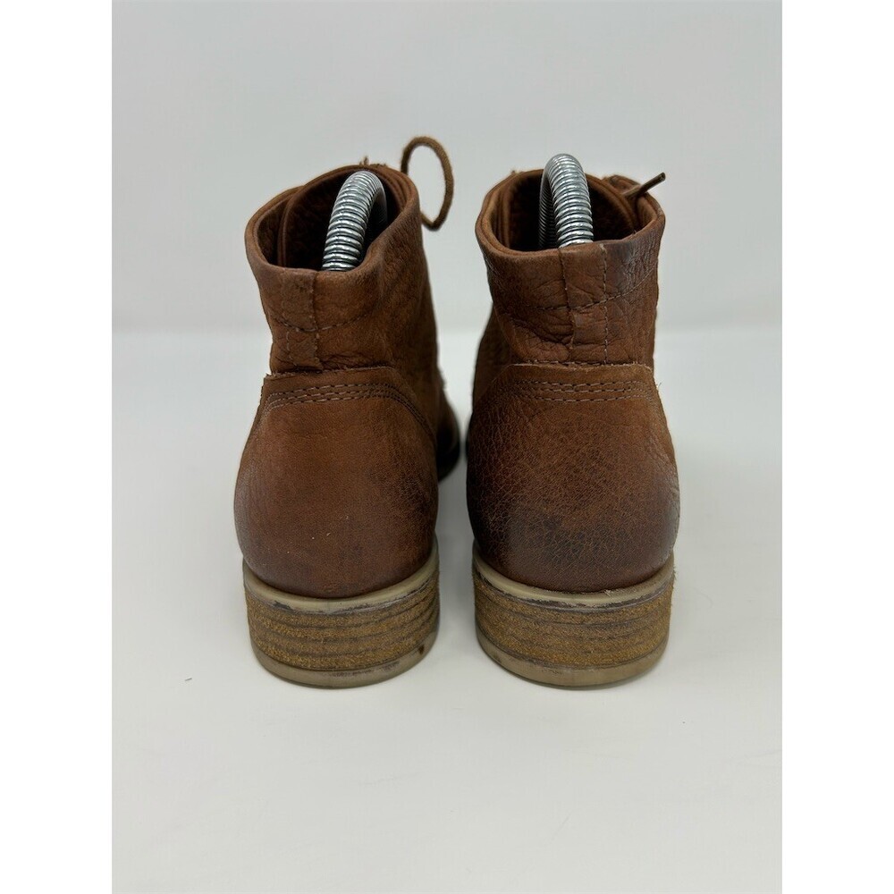 Josef Seibel Sienna 03 Womens Lace Up Ankle Boots Brown Distressed Size 38 - Picture 6 of 10